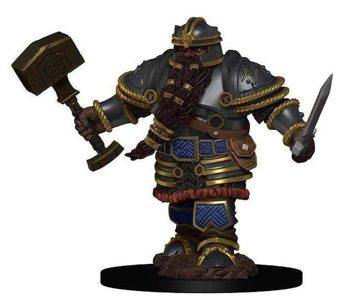 WizKids D&D Icons of The Realms Premium Figures: Male Dwarf Fighter