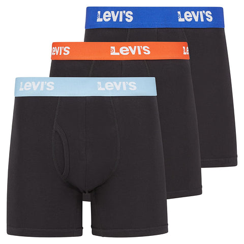 Levi's Boxer Briefs for Men, Cotton Stretch Breathable Men's Underwear 3 Pack