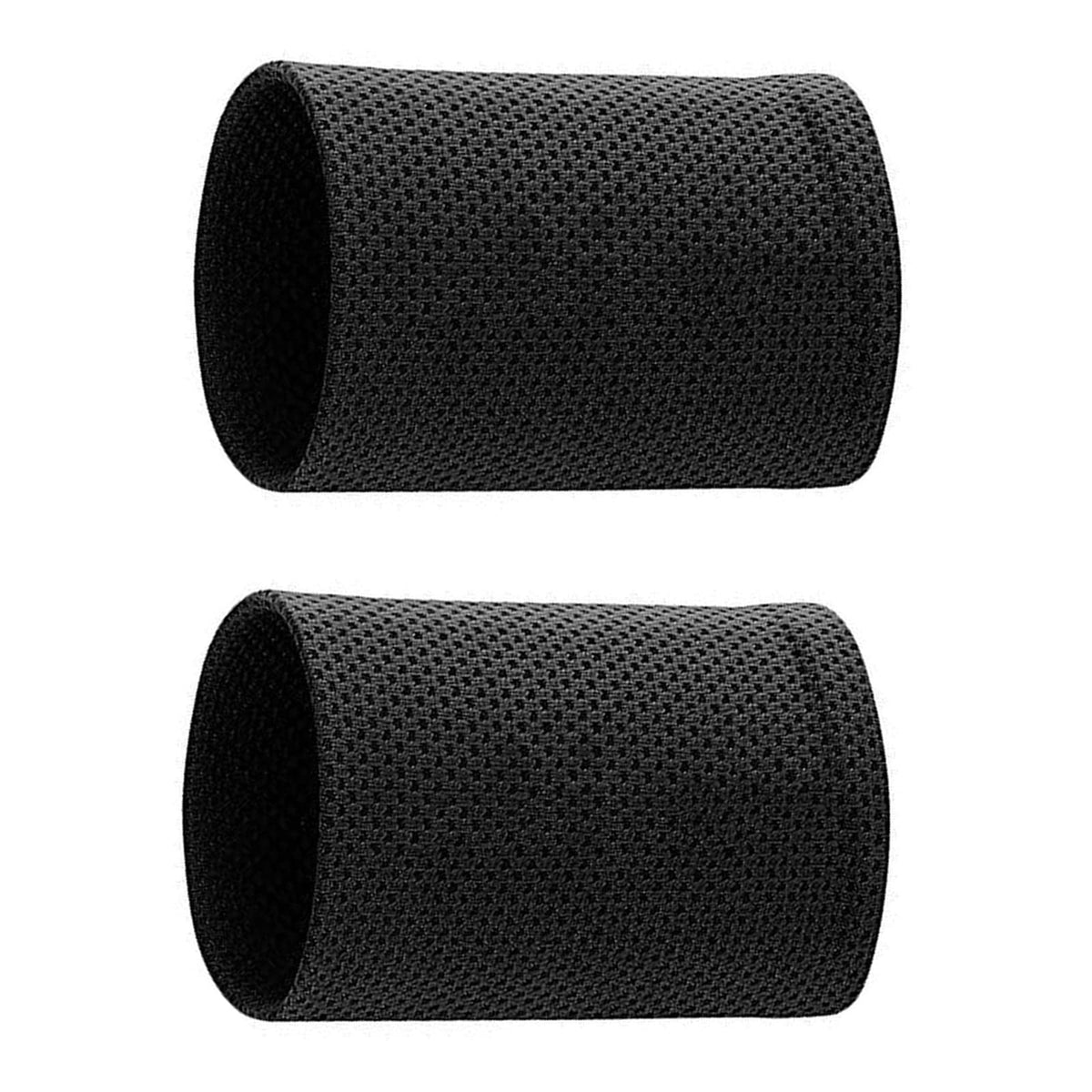 2 Pack Cooling Wristbands Fitness Sports Sweat-Absorbing Polyester Wristband Breathable Ice Sweatband for Adults Men Women Yoga Tennis Basketball Cycling Running