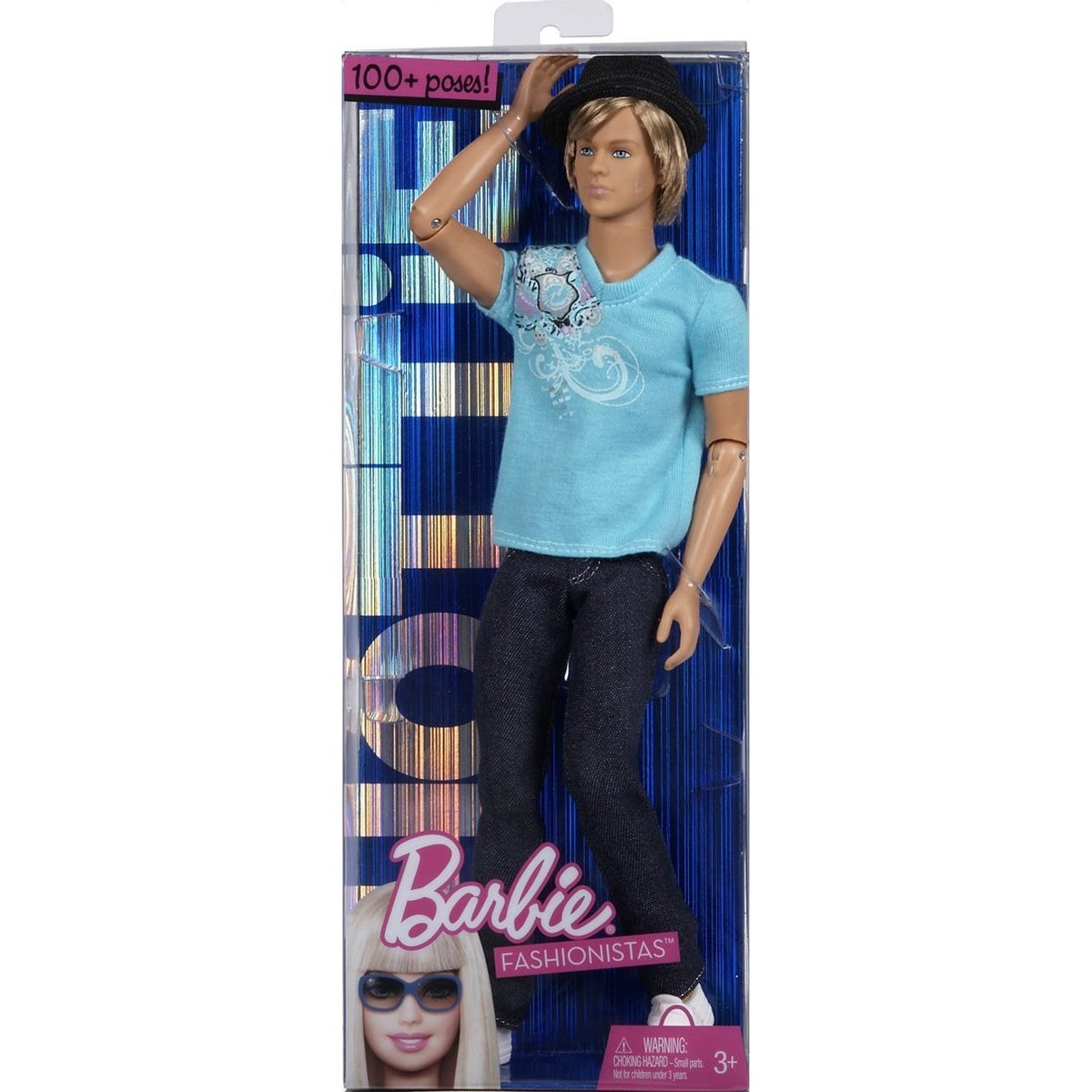 Barbie Fashionistas Ken Hottie/Cutie Doll - Packaging May Vary