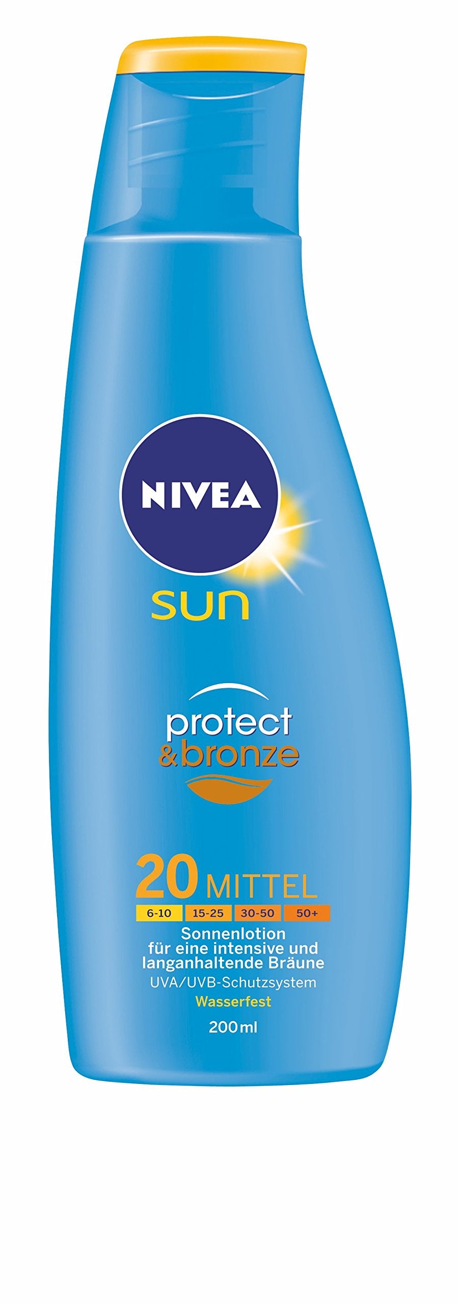Nivea Sun Protect & Bronze Lotion SPF 20 200 ml