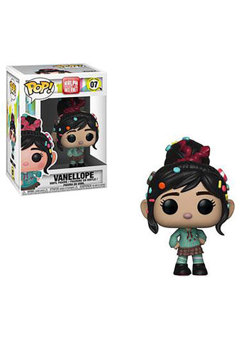 Funko 33411 Pop Disney: Wreck-It Ralph 2 -Vanellope Collectible Figure, Multicolor