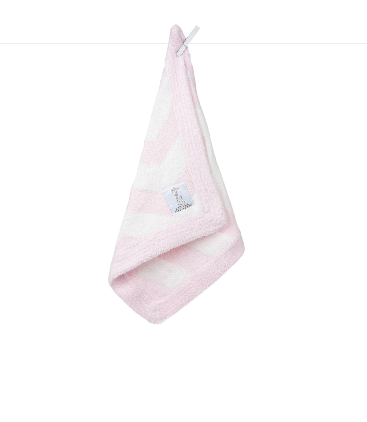 Little Giraffe Dolce Chevron Blanky (Pink)