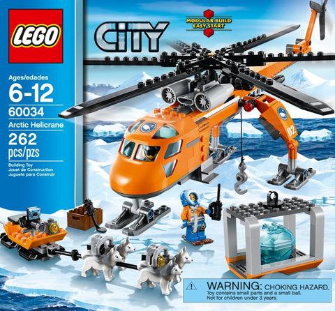 LEGO City Arctic Helicrane 60034 Building Toy