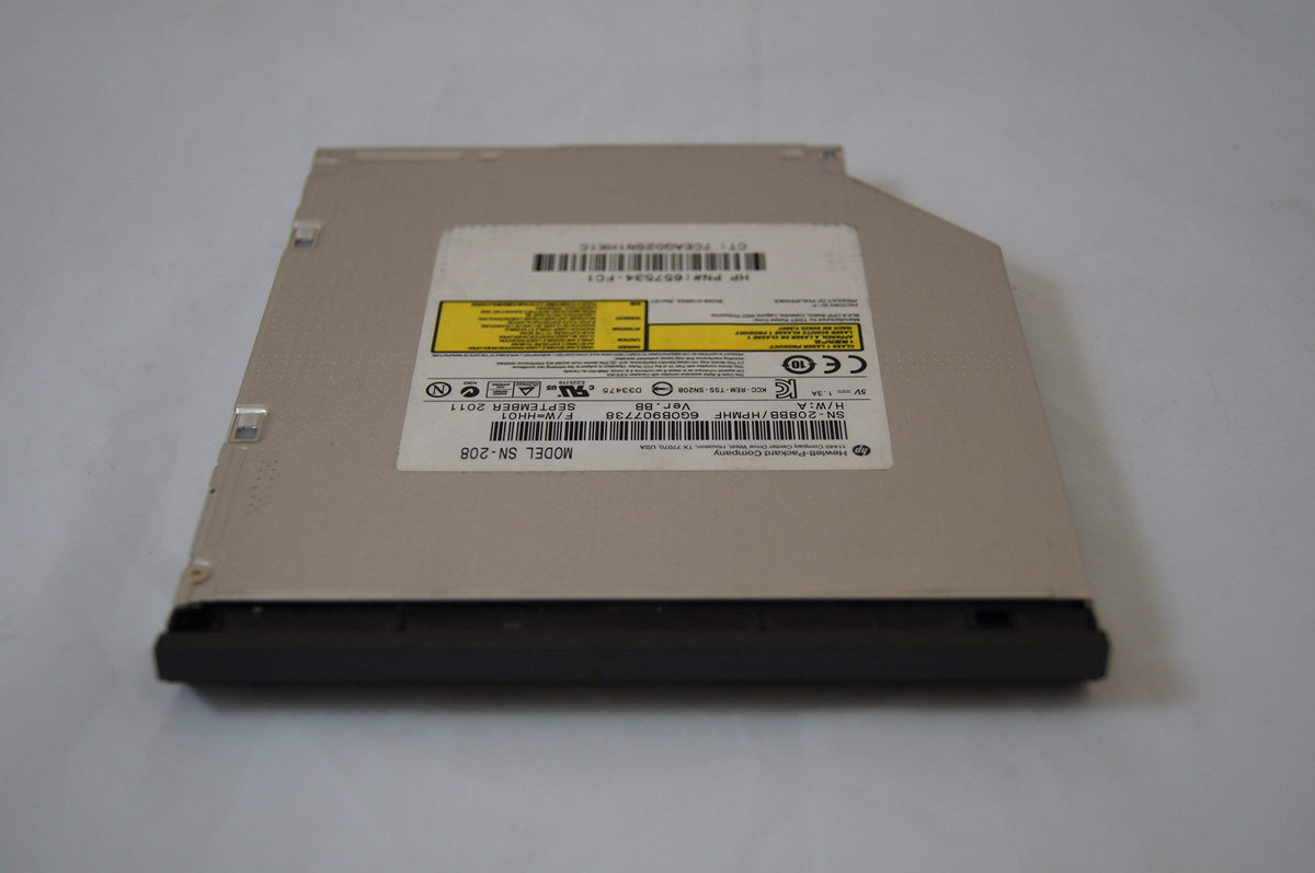 HP 8560w 8570w 8760w 8770w DVD-RW/CD-RW Model no. SN-208 P/N: 657534-FC1