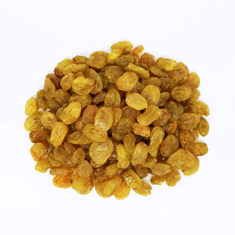 Seba Garden Seedless Dried Golden Raisins, 1kg, All-Natural, Whole Natural Dried Fruit, No Sugar Added, Gluten Free, Non-GMO, Vegan and Vegetarian Friendly