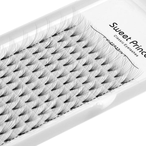 120Pcs 10Roots Individual Cluster Fake False Eye lashes Thickness 0.07mm D Curl Volume Premade Fans Eyelashes Extension 8-16mm to Choose (16mm)