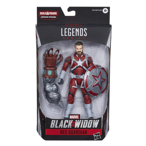 Marvel Hasbro Black Widow Legends Series 6-inch Collectible Red Guardian Action Figure with 1 Accessory, Ages 4 and Up