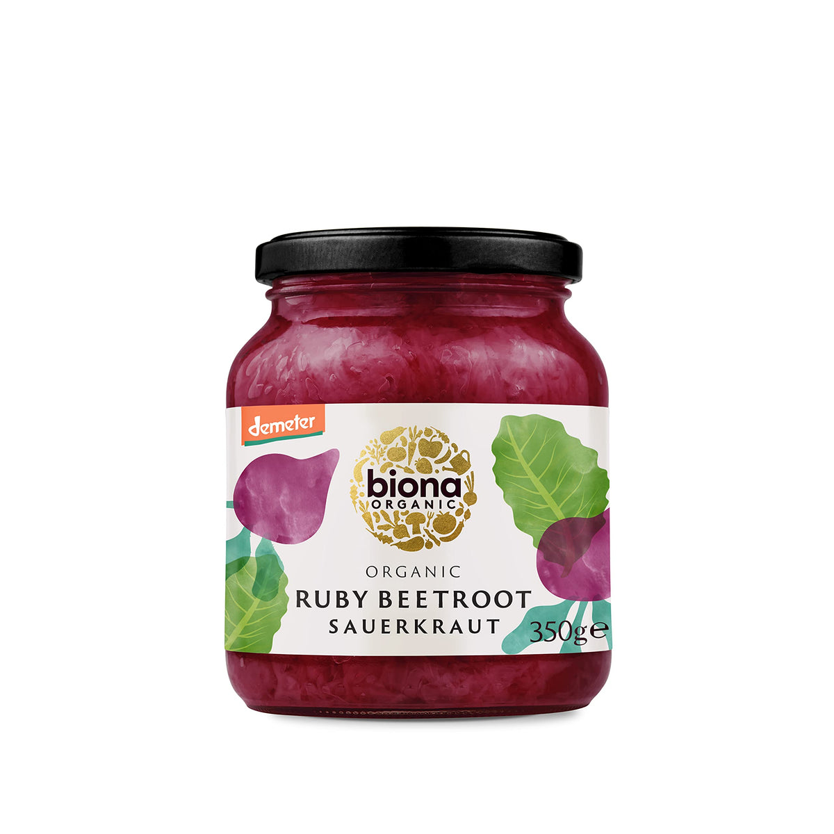 Biona Demeter Organic Sauerkraut Ruby Red 350g