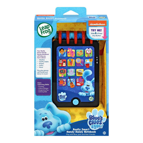 LeapFrog BlueÃ¢â‚¬â„¢s Clues and You! Really Smart Handy Dandy Notebook