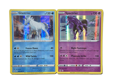 Glastrier & Spectrier 051/196-081/196 - Lost Origin Pokemon Legendary Card Set