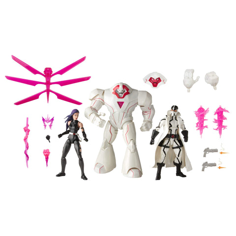 Marvel Hasbro Legends Series X-Men 6-inch Collectible Action Figures Psylocke, Nimrod, and Fantomex Toys