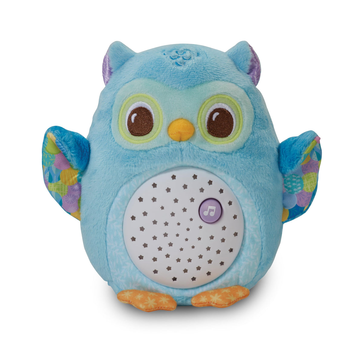 VTech Baby Twinkle Lights Owl, Soothing Baby Toy with Nature Sounds, White Noise, Melodies & Songs, Gift for Babies 0, 3, 6, 9 months +, English version