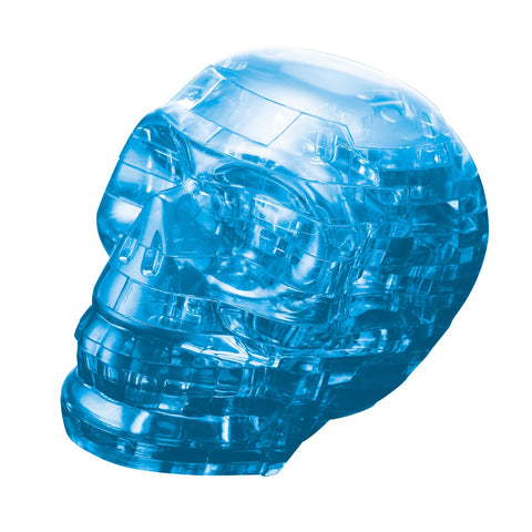 BePuzzled, Skull Original 3D Crystal Puzzle, Blue, Ages 12 and Up