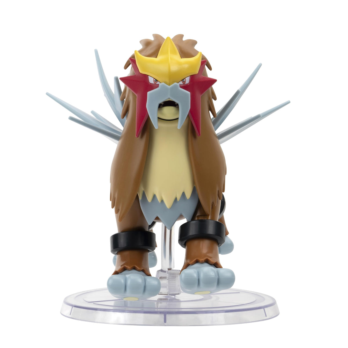 Pokémon Select Entei - 6-Inch Super-Articulated Figure with Over 15 Points of Articulation