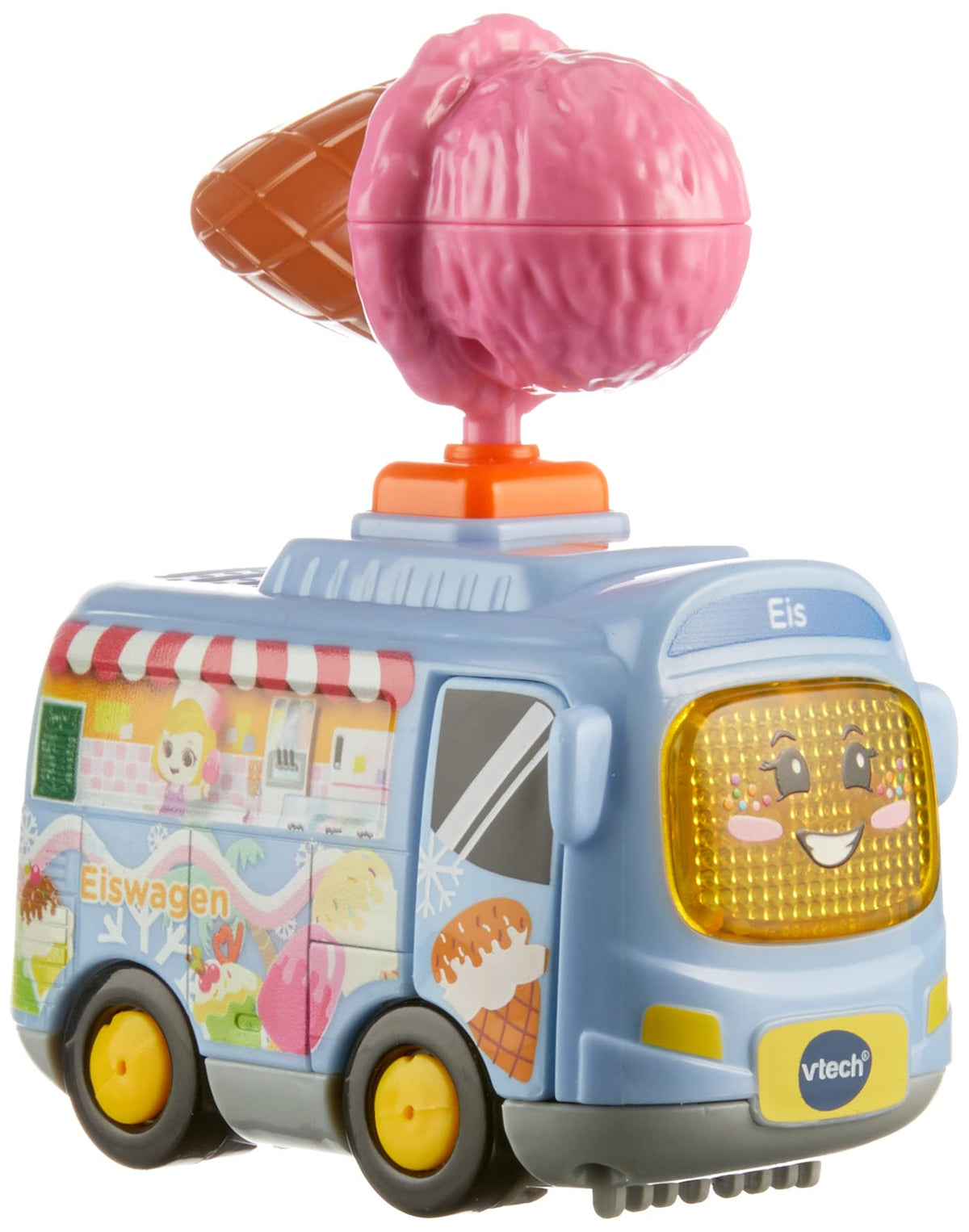 Vtech 80-516764 TUT Baby Speedster Special Edition Ice Cream Truck Baby Toy, Colourful