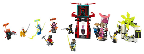 LEGO NINJAGO GamerÃ¢â‚¬â„¢s Market 71708 Ninja Market Building Kit (218 Pieces)