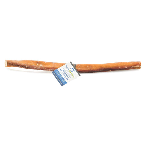 Barkworthies Double Cut Odor-Free Bully Stick, 12"