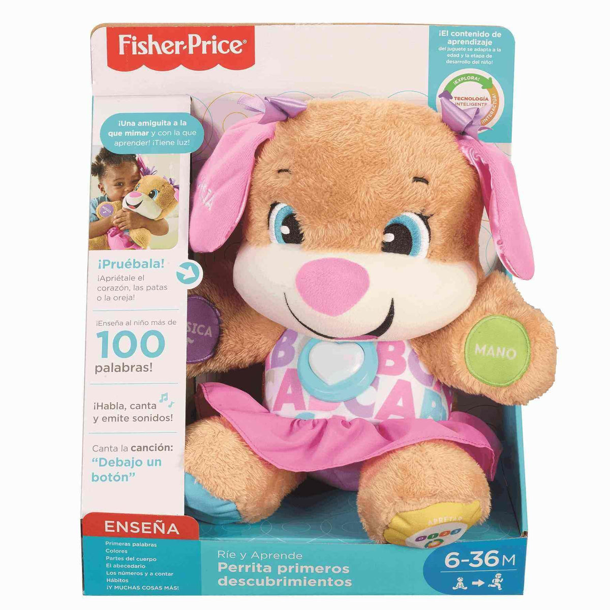 Fisher-Price Laugh and Learn Smart Stages Sis FPP55, Multicoloured