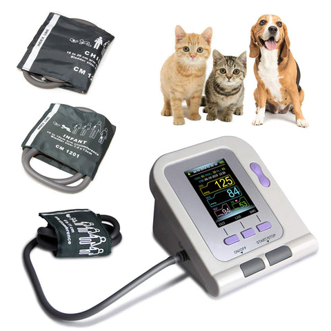 Contec08A Vet Veterinary Animal Use Blood Pressure Monitor 3 Cuffs 6-11CM 10-19CM 18-26 CM