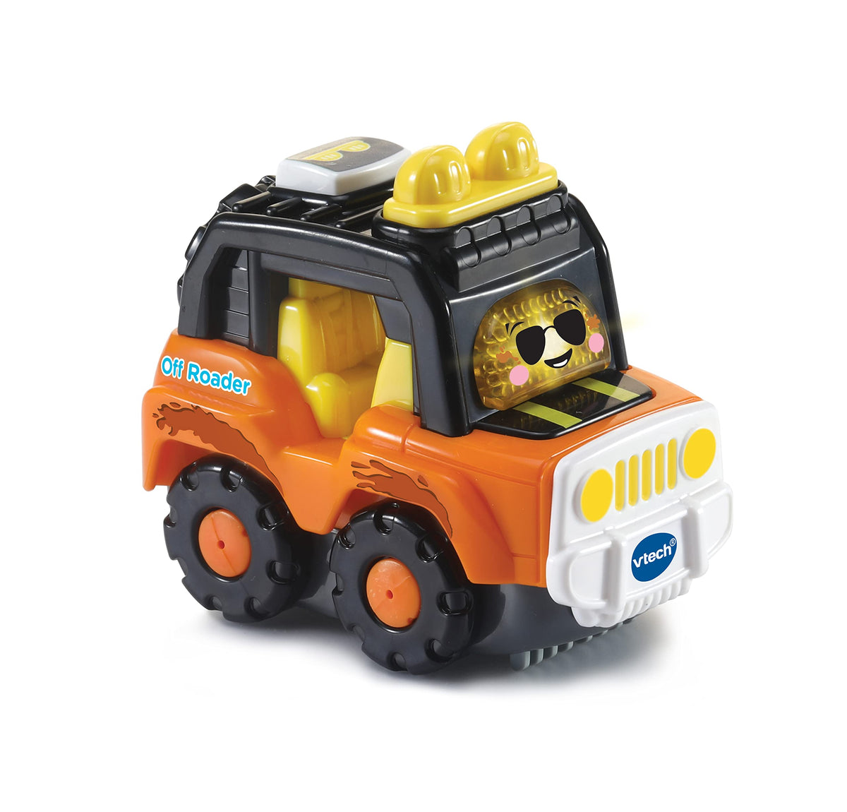 VTech Toot-Toot Drivers Off Roader | Interactive Toddlers Toy for Pretend Play with Lights and Sounds | Suitable for Boys & Girls 12 Months, 2, 3, 4 + Years, English Version , 5.2 x 9.2 x 7.2 cm