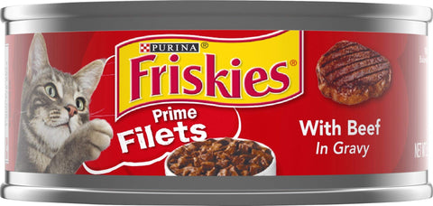 Friskies Prime Filets With Beef In Gravy, 5.5 Oz