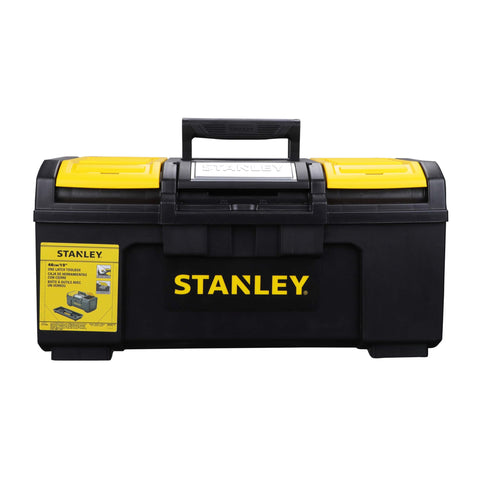 STANLEY DIY Toolbox, 1 Touch Latch, 2 Lid Organisers for Small Parts, 19 Inch, 1-79-217