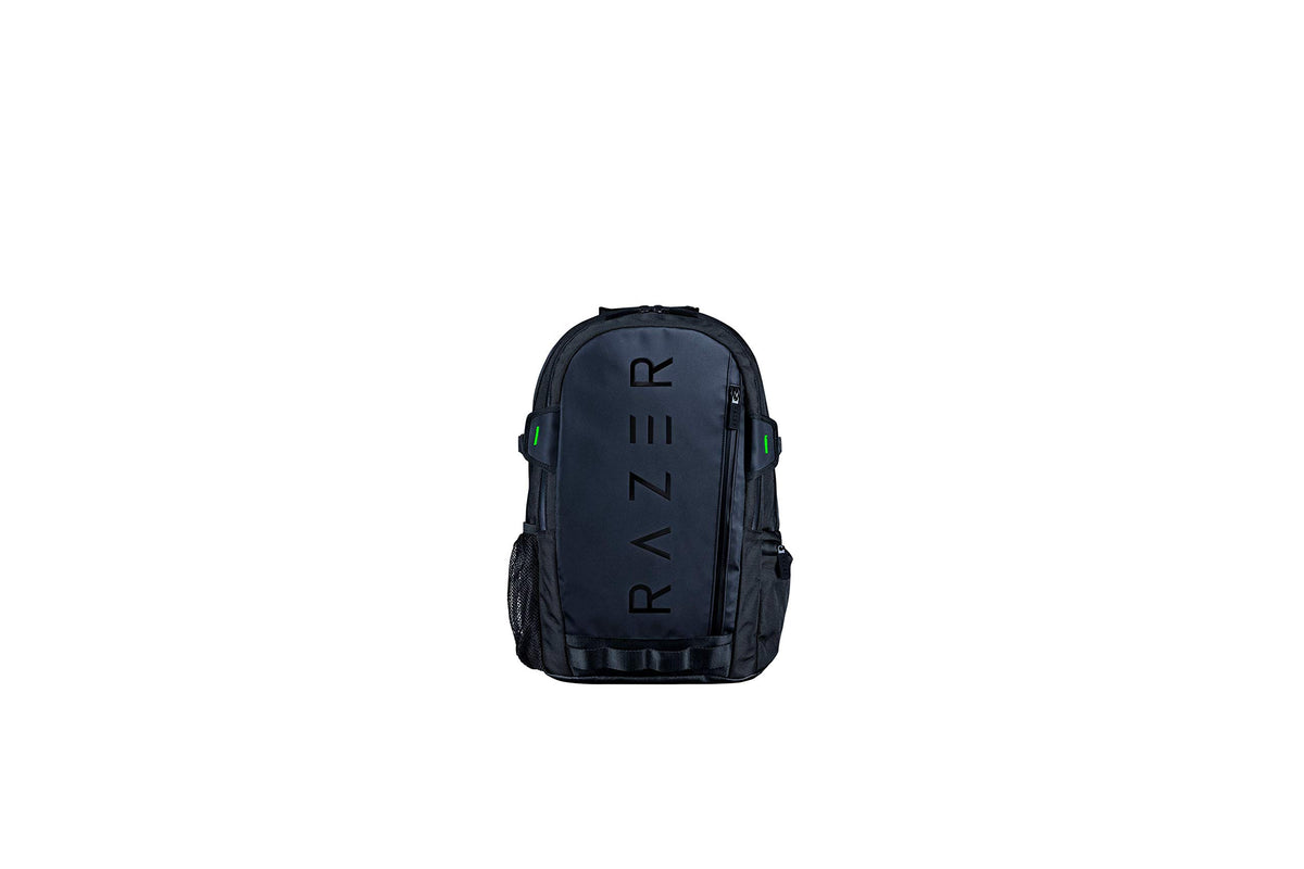 Razer Rogue v3 16" Gaming Laptop Backpack: Travel Carry On Computer Bag - Tear and Water Resistant - Mesh Side Pocket - Fits 16 inch Notebook - Black