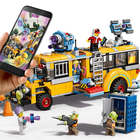 LEGO Hidden Side Paranormal Intercept Bus 3000 70423 Augmented Reality (AR) Building Kit with Toy Bus, Toy App allows for endless Creative Play with Ghost Toys and Vehicle (689 Pieces)