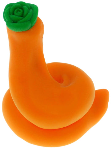 JA-RU Squishy Carrot Fidget Toy (12 Carrot Toys) Super Stretchy Jumbo Mochi Carrot Squishies for Kids & Adults. Stress & Anxiety Relief Therapy Autism Sensory Toys. Bulk Food Party Favors. 3342-12p