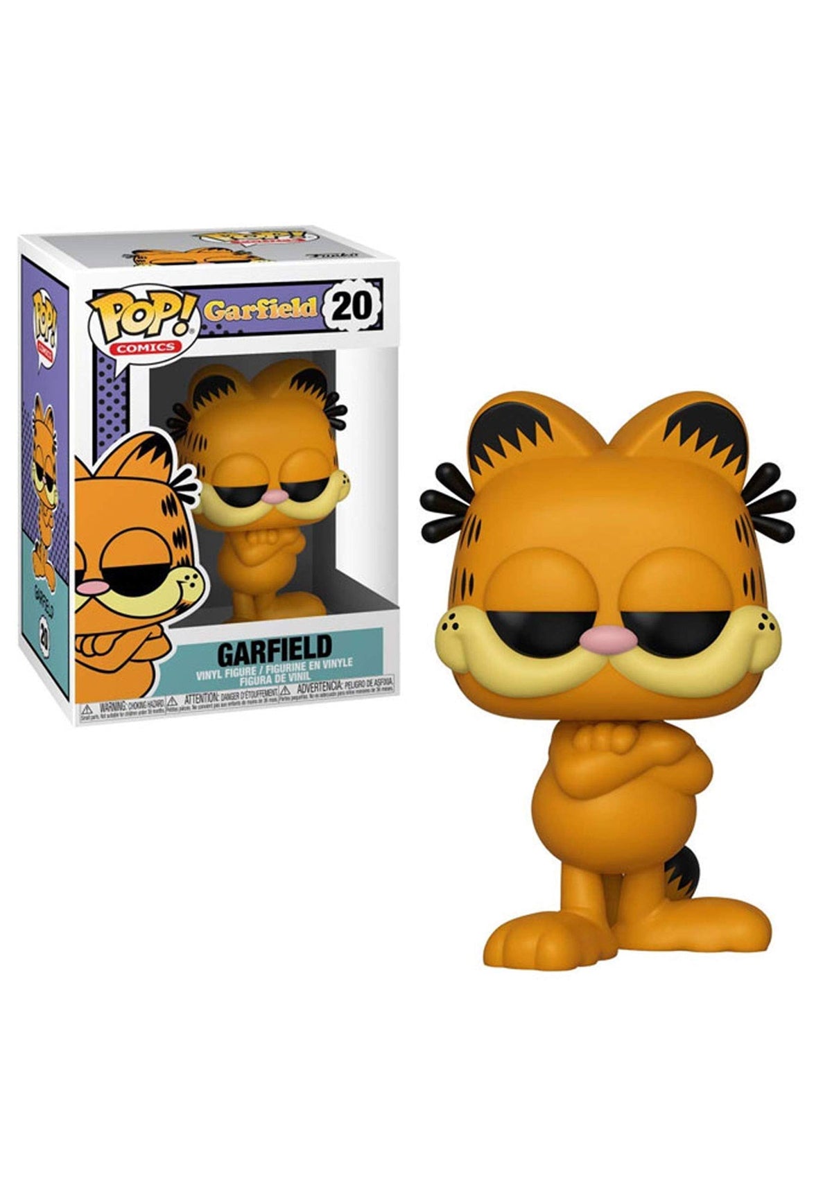 Funko Pop! Comics: Garfield - Garfield, Multicolor, Standard