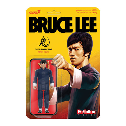 Super7 Bruce Lee The Protector - 3.75" Bruce Lee Action Figure Classic Movie Collectibles and Retro Toys