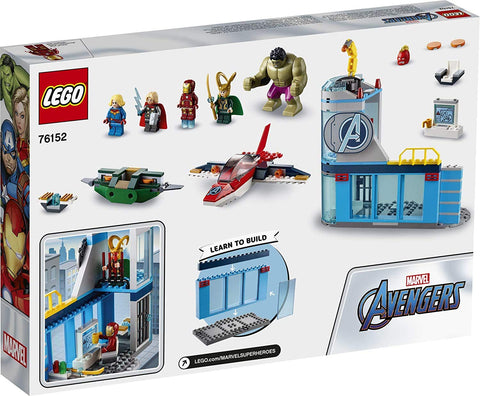 LEGO Marvel Avengers Wrath of Loki 76152 Building Toy with Marvel Avengers Minifigures and Tesseract; Great Gift for Kids Who Love Captain Marvel, Iron Man and Thor (223 Pieces)