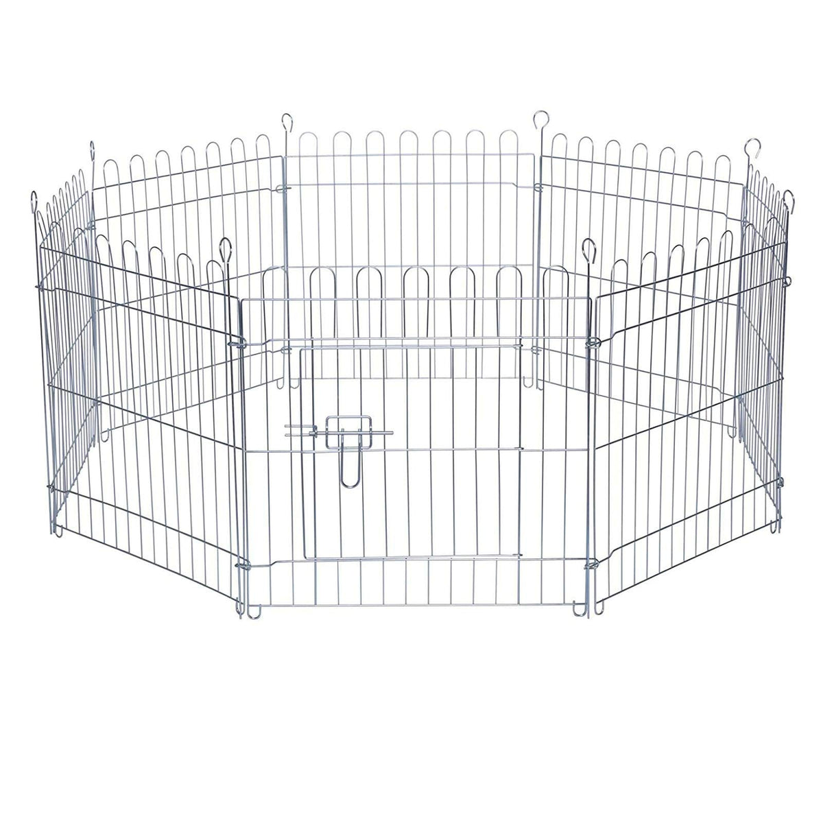 Puppy playpen/foldable enclosure, run cage for smalls dogs and pets ((M) height 23" inch)