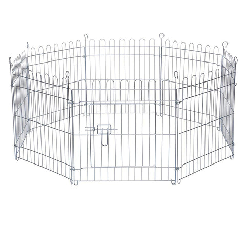 Puppy playpen/foldable enclosure, run cage for smalls dogs and pets ((M) height 23" inch)