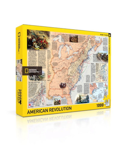 New York Puzzle Company - National Geographic American Revolution - 1000 Piece Jigsaw Puzzle