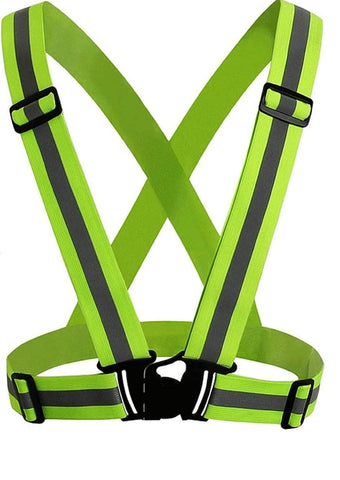 Reflectiv Hi Visibility Safety Harness Idear for Joggers, Walkers, Riders and Cyclists