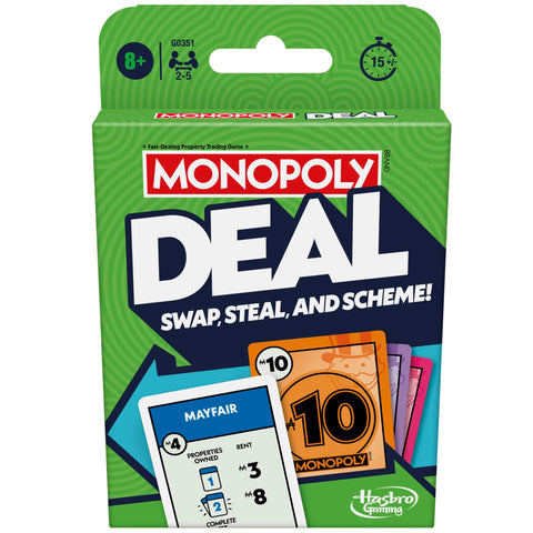 Monopoly Deal Card Game - English Version