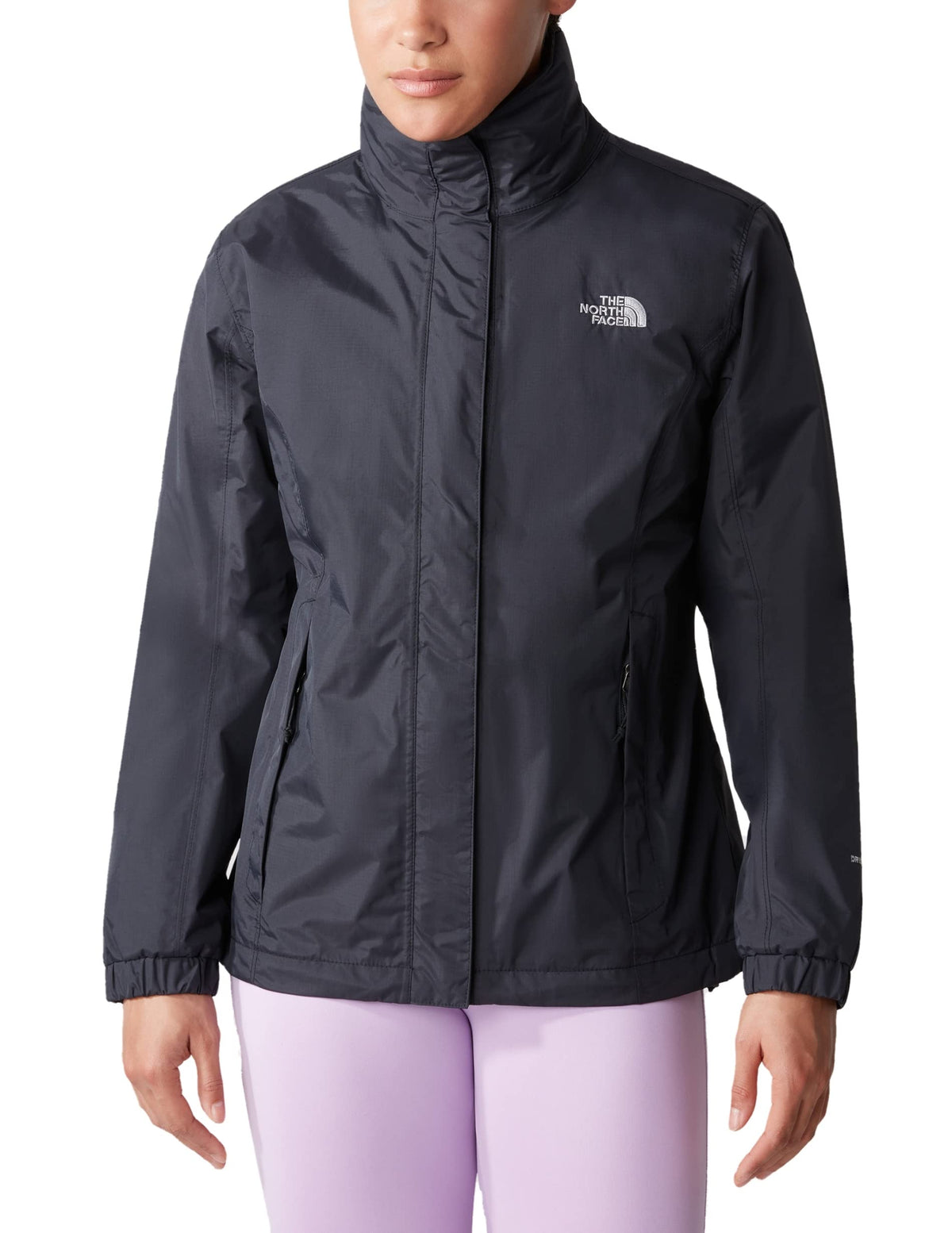 THE NORTH FACE - Women's Resolve Jacket - Waterproof and Breathable Hiking Jacket - TNF Black, XS