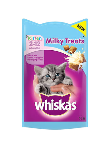 whiskas Kitten 2-12 Months Milky Treats 55g