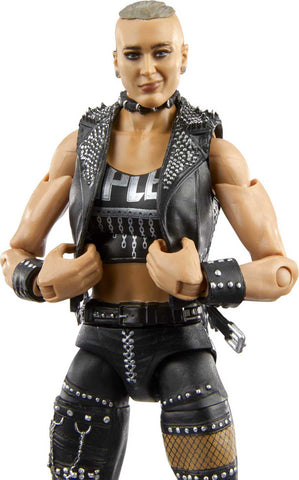 WWE Rhea Ripley Elite Collection Action Figure, 6-in/15.24-cm Posable Collectible Gift for WWE Fans Ages 8 Years Old & Up