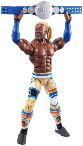 WWE Top Picks Elite Kofi Kingston Action Figure with Universal Championship6 in Posable Collectible Gift for WWE Fans Ages 8 Years Old and Up