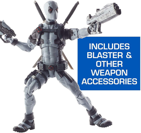 Marvel E1974 Hasbro Legends Series 12" Deadpool Action Figure From Uncanny X-Force Comics with Blaster/Weapon Accessories & 30 Points Of Articulation (Amazon Exclusive)