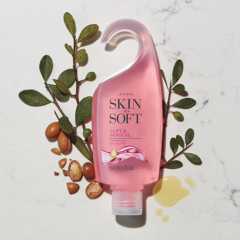 Avon Skin So Soft Soft & Sensual Shower Gel - 5 Pack