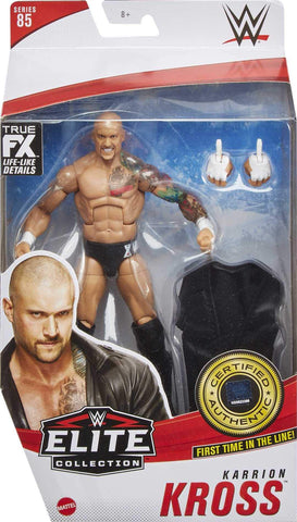 WWE Karrion Kross Elite Collection Action Figure, 6-in/15.24-cm Posable Collectible Gift for WWE Fans Ages 8 Years Old & Up