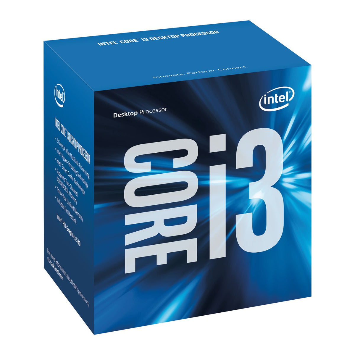 Intel 3.70 GHz Core i3-6100 3M Cache Processor (BX80662I36100)