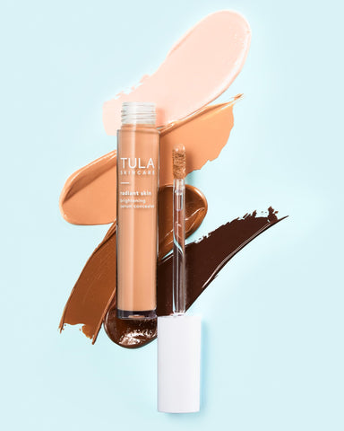 TULA Skin Care Radiant Skin Brightening Serum Concealer - Conceals Dark Circles & Discoloration, Longwearing & Crease-Resistant, Brightens the Appearance of Skin Over Time, Shade 175, 0.18 fl oz.