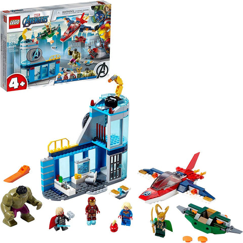 LEGO Marvel Avengers Wrath of Loki 76152 Building Toy with Marvel Avengers Minifigures and Tesseract; Great Gift for Kids Who Love Captain Marvel, Iron Man and Thor (223 Pieces)