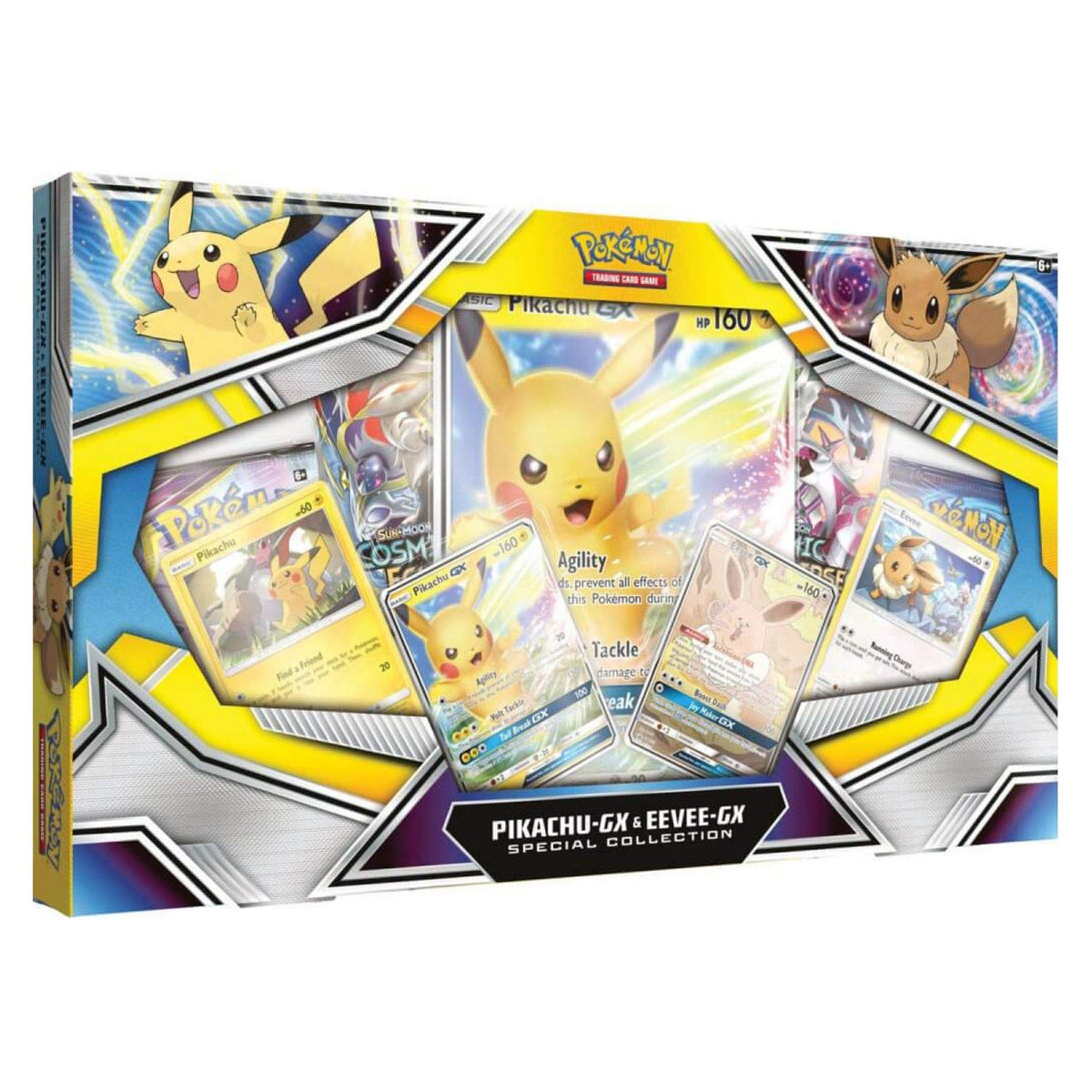 Pokemon TCG: Pikachu-Gx & Eevee-Gx Special Collection, Multicolor (820650807770)