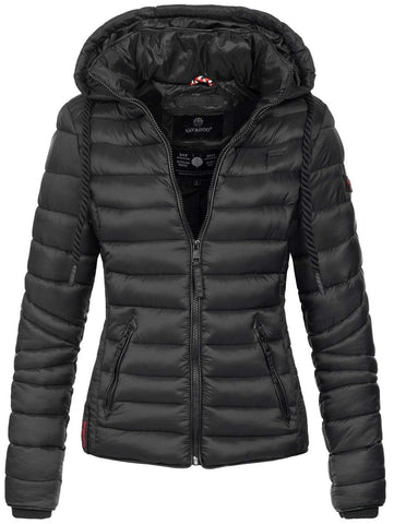 Navahoo Ladiesâ€™ Between-Seasons Puffer Jacket Lulana Black S